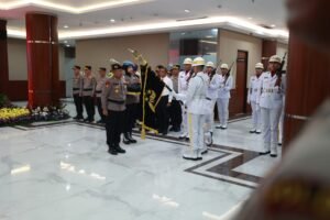 Jelang Hari Bhayangkara ke – 80 Polda Jatim Gelar Upacara Pemuliaan Nilai Luhur Tribrata